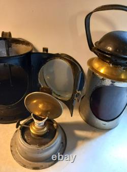 GWR Great Western Railway 3 Aspect Hand Lamp