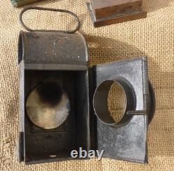 GWR Railway lamp lantern with Sherwood burner needs TLC