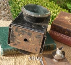 GWR Railway lamp lantern with Sherwood burner needs TLC
