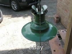 Gas light Station lamp Sugg Lighting Original railway fitting with history