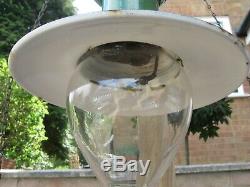 Gas light Station lamp Sugg Lighting Original railway fitting with history