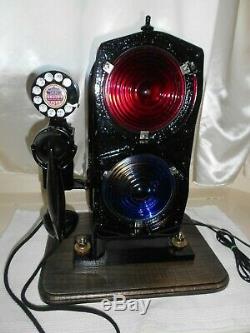 General Railway Signal Co. Lights & Telephone Railroad Train Old Phone Gamewell