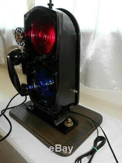 General Railway Signal Co. Lights & Telephone Railroad Train Old Phone Gamewell