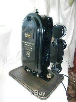 General Railway Signal Co. Lights & Telephone Railroad Train Old Phone Gamewell