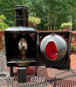 German Railroad Oil Lantern