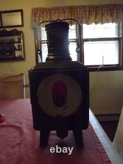 German Unger Railroad Lantern Vintage