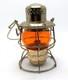 Gold Adlake Kero Railroad Lantern, with Orange Globe LN