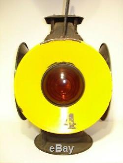 Great Northern Railroad Adlake # 4 Switch Lamp Early Version