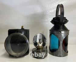Great Northern Railway Lamp Railroad GNR Double Pie Crust Handlamp