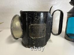 Great Northern Railway Lamp Railroad GNR Double Pie Crust Handlamp