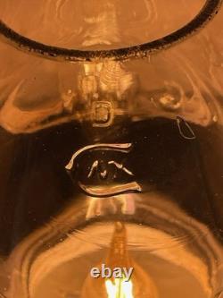 Great Northern Ry. G. N. Railroad Lantern Globe Clear Cast Safety Always Corning