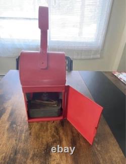 Greenham Road Railway Warning Lamp Red Lantern England Vintage Original Rare