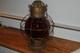 H. L. Piper Montreal Railroad Inspector's Lantern RR Red Globe Railroadiana Old