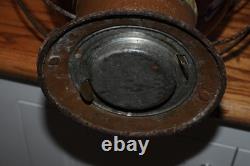 H. L. Piper Montreal Railroad Inspector's Lantern RR Red Globe Railroadiana Old