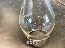 HANDLAN OREGON WASHINGTON RAILROAD & NAVIGATION CO LANTERN WithEMB. OWRR&NCO GLOBE