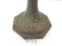 HANDLAN Railroad Oil Lamp St Louis Train Cast iron base antique