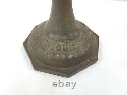 HANDLAN Railroad Oil Lamp St Louis Train Cast iron base antique