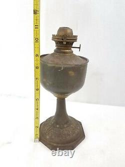 HANDLAN Railroad Oil Lamp St Louis Train Cast iron base antique