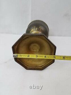 HANDLAN Railroad Oil Lamp St Louis Train Cast iron base antique