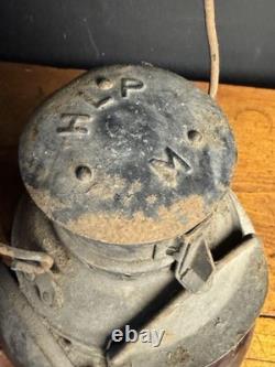 HIRAM L PIPER MARKED CANADIAN NATIONAL RAILROAD SWITCH LAMP SIGNAL Barn Fresh