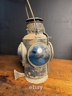 HIRAM L PIPER MARKED CANADIAN NATIONAL RAILROAD SWITCH LAMP SIGNAL Barn Fresh