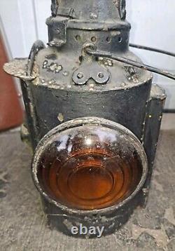 HLP M Piper Montreal Caboose Marker Railroad Lantern with Burner