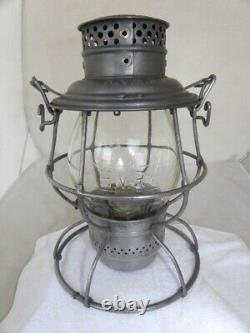 HOCKING VALLEY RAILROAD LANTERN Clear Cast HVRY CNX Lantern Globe