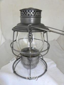 HOCKING VALLEY RAILROAD LANTERN Clear Cast HVRY CNX Lantern Globe