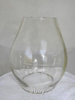 HOCKING VALLEY RAILROAD LANTERN Clear Cast HVRY CNX Lantern Globe