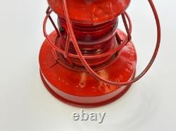Handlan 57 St Louis USA Railroad Utility Signal Lantern, Property of Chicago NOS