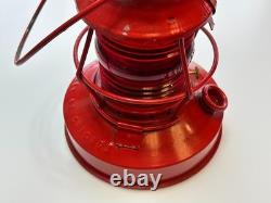 Handlan 57 St Louis USA Railroad Utility Signal Lantern, Property of Chicago NOS