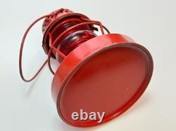 Handlan 57 St Louis USA Railroad Utility Signal Lantern, Property of Chicago NOS