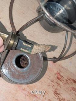 Handlan Burlington Route Railroad Lantern Matching Cast Tall Globe Clear Train