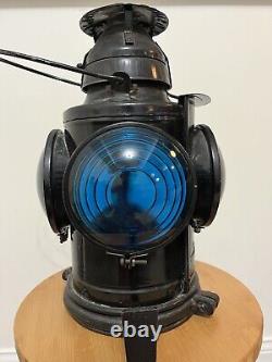 Handlan Caboose Lantern for the Frisco Lines Railroad Excellent Condition