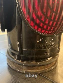 Handlan NYCS New York Central Railroad Switch Lamp Train 4 Way Lantern Caboose