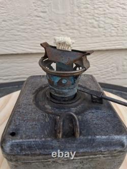 Handlan Railroad Caboose/Marker/Class Lamp Fuel Pot and Brass Burner With Wick