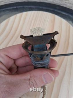 Handlan Railroad Caboose/Marker/Class Lamp Fuel Pot and Brass Burner With Wick