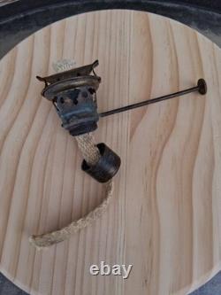 Handlan Railroad Caboose/Marker/Class Lamp Fuel Pot and Brass Burner With Wick