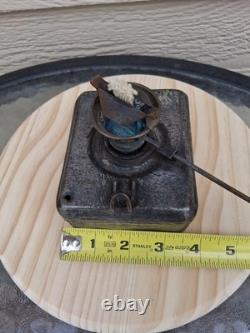 Handlan Railroad Caboose/Marker/Class Lamp Fuel Pot and Brass Burner With Wick
