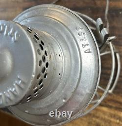 Handlan St. Louis A. T. &S. F. RY. Railroad Lantern with Matching Embossed Globe NICE