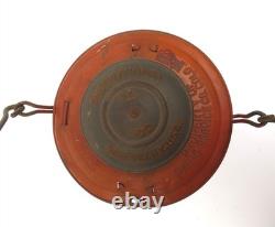 Handlan St Louis Red Railroad Oil Lantern No. 500 Embury MFG Co. Pub Service