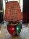 Handlan St Louis USA 4 Way Railroad Signal Lantern Table Light Lamp Vtg