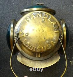 Handlan St. Louis USA Frisco 4 Way Railroad Signal Lantern / Lamp