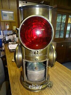 Handlan St. Louis USA Frisco 4 Way Railroad Signal Lantern / Lamp