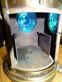 Handlan St. Louis USA Frisco 4 Way Railroad Signal Lantern / Lamp