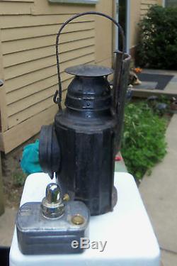 Heavy Steel Antique Handlan St. Louis Railroad Lantern