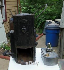 Heavy Steel Antique Handlan St. Louis Railroad Lantern