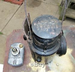 Heavy Steel Antique Handlan St. Louis Railroad Lantern