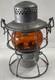 Hiram L. Piper Co. Canadian National Railway Lantern With Orange Globe