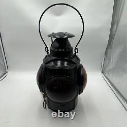 Hiram L Piper Marked Canadian National Railroad Switch Lamp Signal Electrified